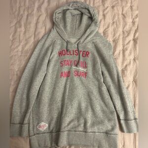 Hollister Gray Soft Pullover Sweater